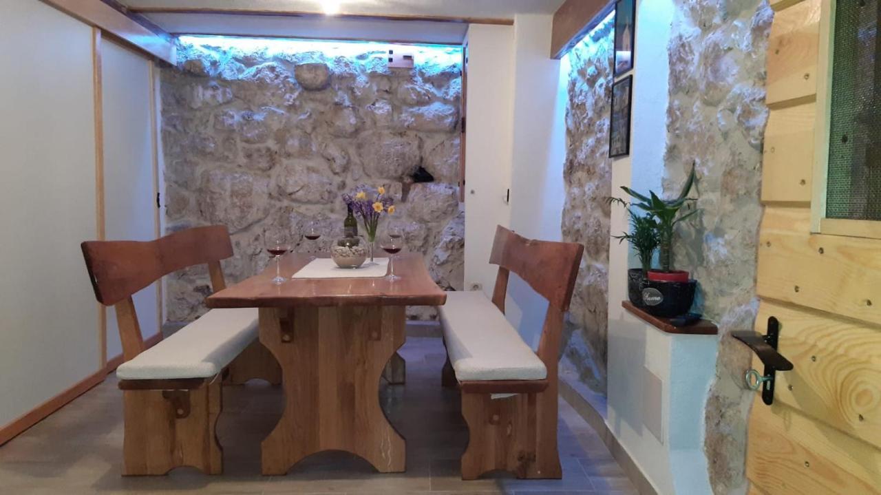 Holiday Home Marta With Heated Pool,Grill,Sea View Bast Exterior photo